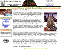 Tablet Screenshot of maine-christmas-trees.com